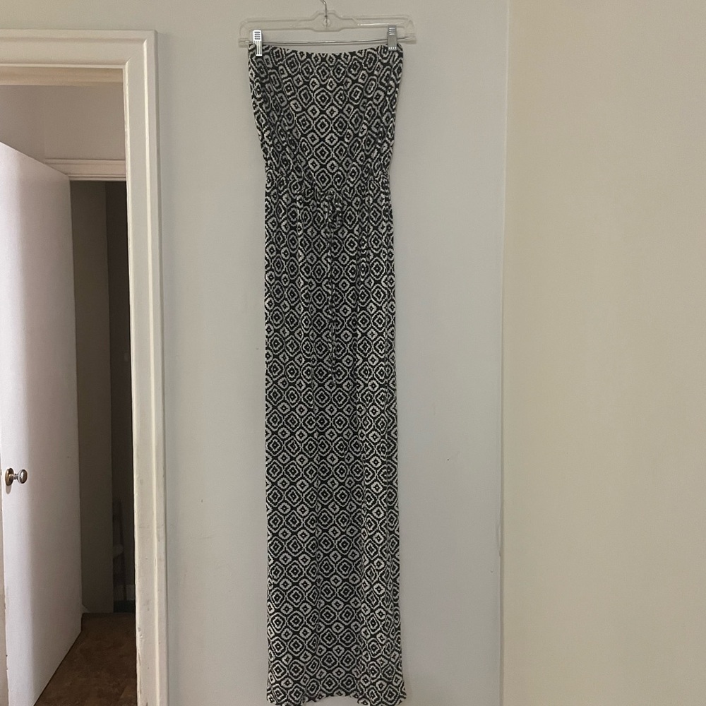 Maxi dress bundle full length sleeveless striped and geometic patterns size M/L